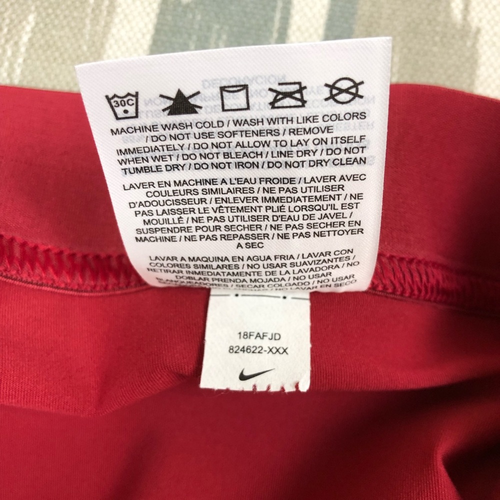 Nike Pro Elite Sponsored Burgundy Mens Tight Track Field USA MADE XL 824622-XXX - Picture 10 of 10